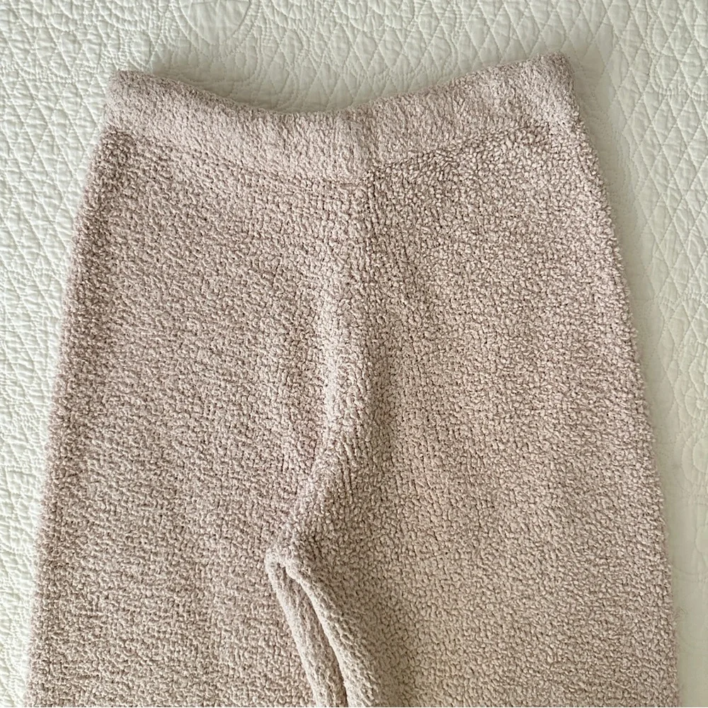 SKIMS Cozy Knit Teddy Joggers Lounge Pants in Dusk Pink Women’s S/M - Picture 10 of 11